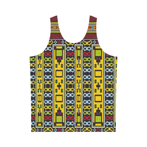 Shapes rows All Over Print Tank Top for Men (Model T43)