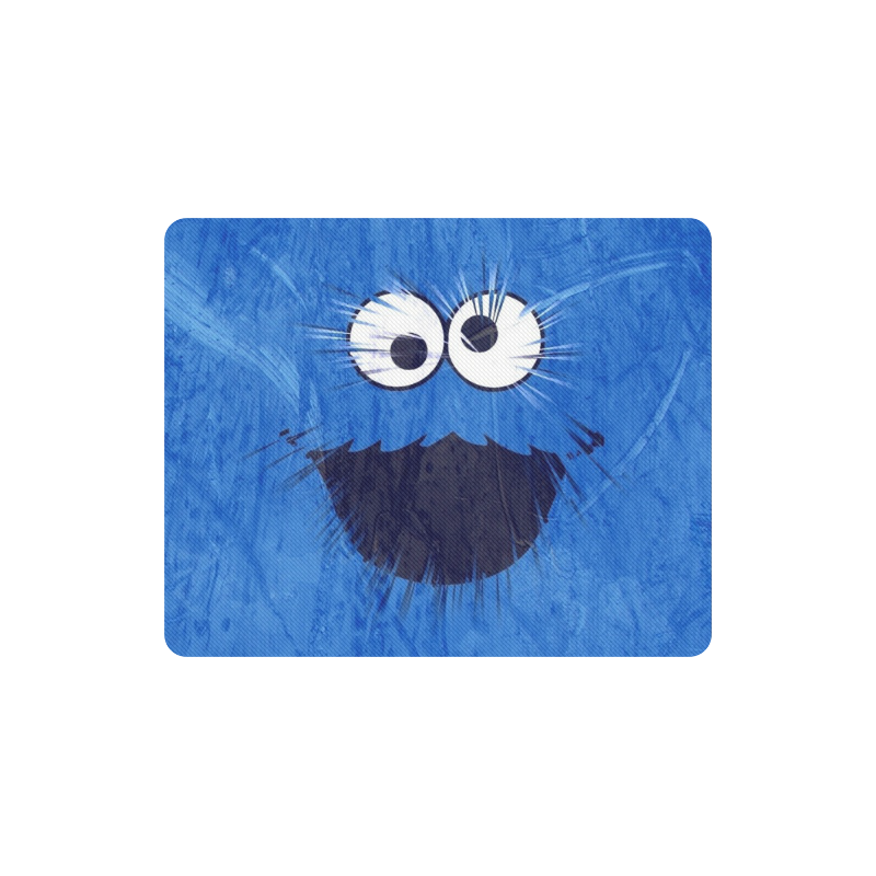 Blue by Artdream Rectangle Mousepad