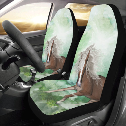 Horse in a fantasy world Car Seat Covers (Set of 2)