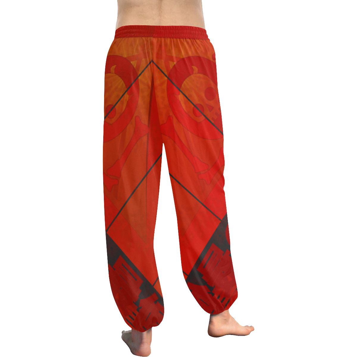 The Lowest of Low Japanese Banner Women's All Over Print Harem Pants (Model L18)
