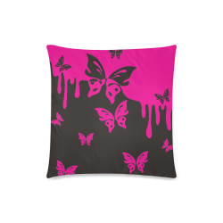 Animals Nature - Splashes Tattoos with Butterflies Custom Zippered Pillow Case 18"x18"(Twin Sides)