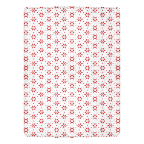 Fiery Red #11 Ultra-Soft Micro Fleece Blanket 60"x80"