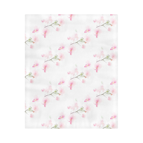 Pattern Orchidées Duvet Cover 86"x70" ( All-over-print)