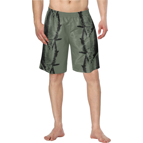 carp fish Men's Swim Trunk (Model L21)