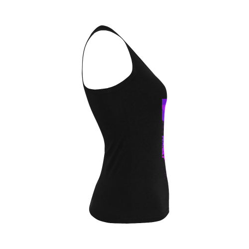 The Lowest of Low Japanese Banner Women's Shoulder-Free Tank Top (Model T35)