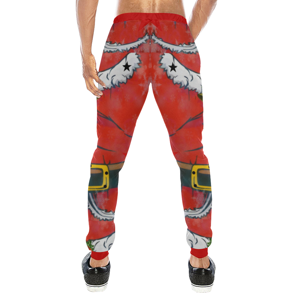Santa Christmas by Artdream Men's All Over Print Sweatpants (Model L11)