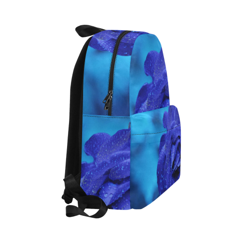 Blue rose Unisex Classic Backpack (Model 1673)
