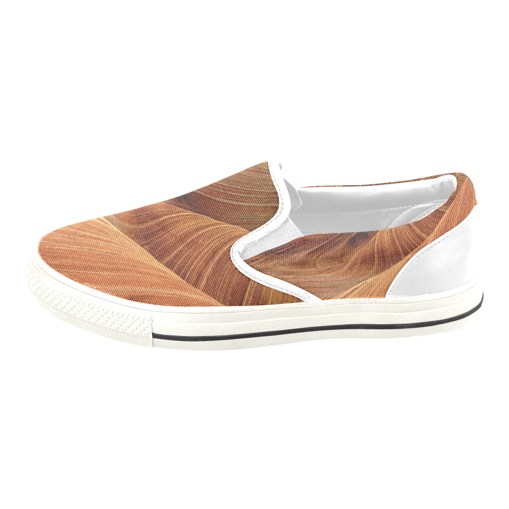 Sandstone Slip-on Canvas Shoes for Kid (Model 019)