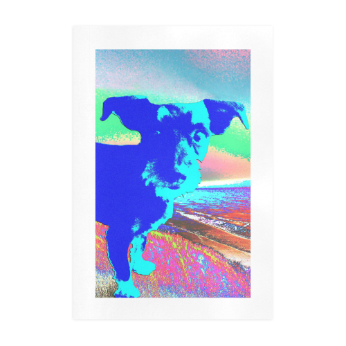 Puppy Pop Art Print 19‘’x28‘’
