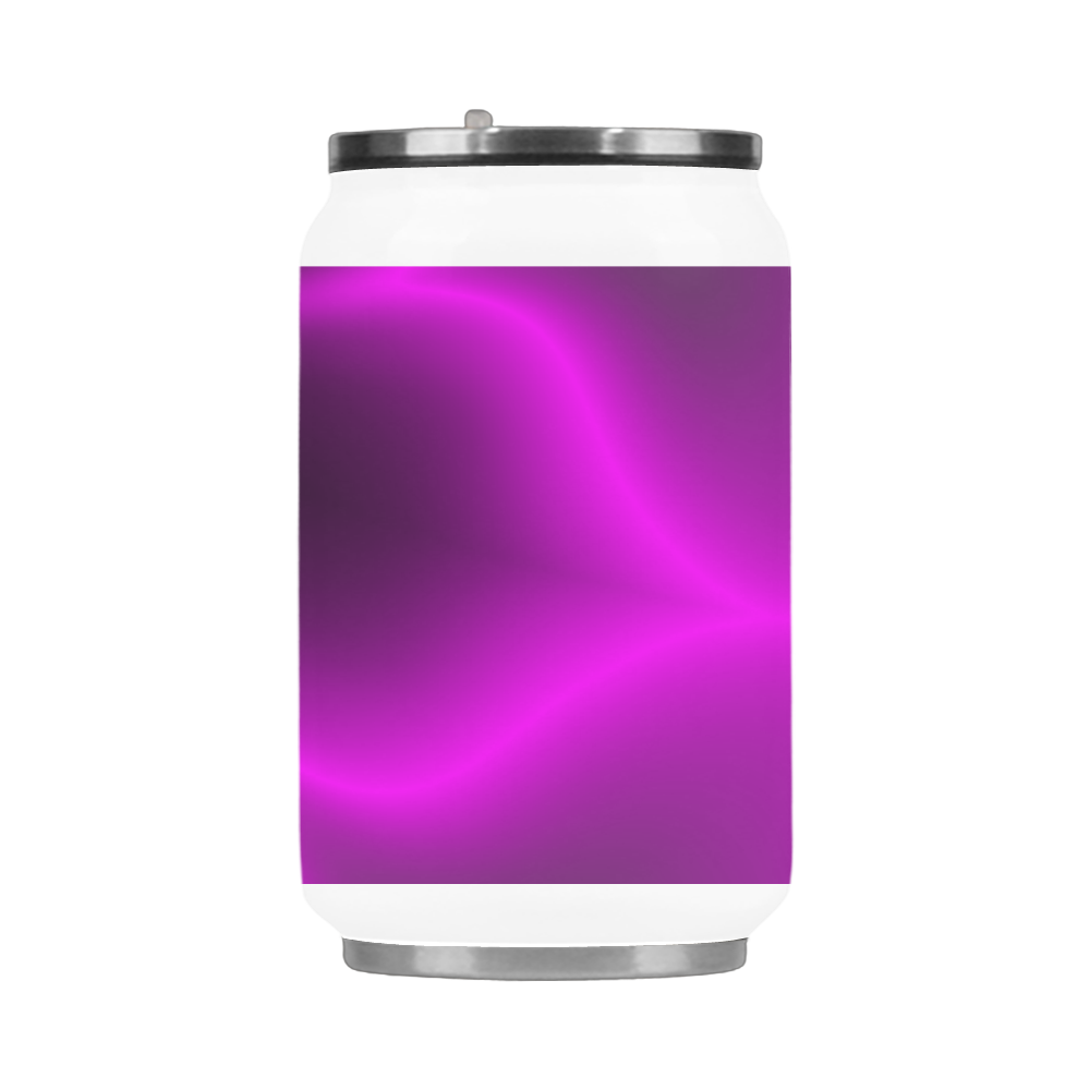 Purple Blossom Stainless Steel Vacuum Mug (10.3OZ)