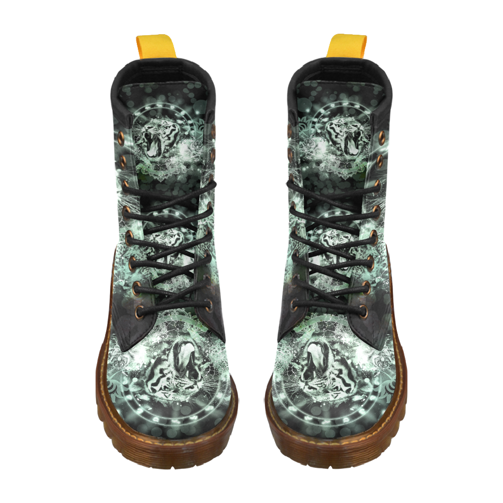 Amazing tigers High Grade PU Leather Martin Boots For Men Model 402H