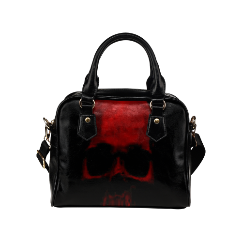Awesome Wicked Skull Horror Demon Design Darkstar Shoulder Handbag (Model 1634)