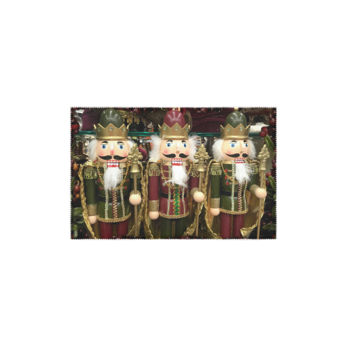 Golden Christmas Nutcrackers Area Rug 2'7"x 1'8‘’