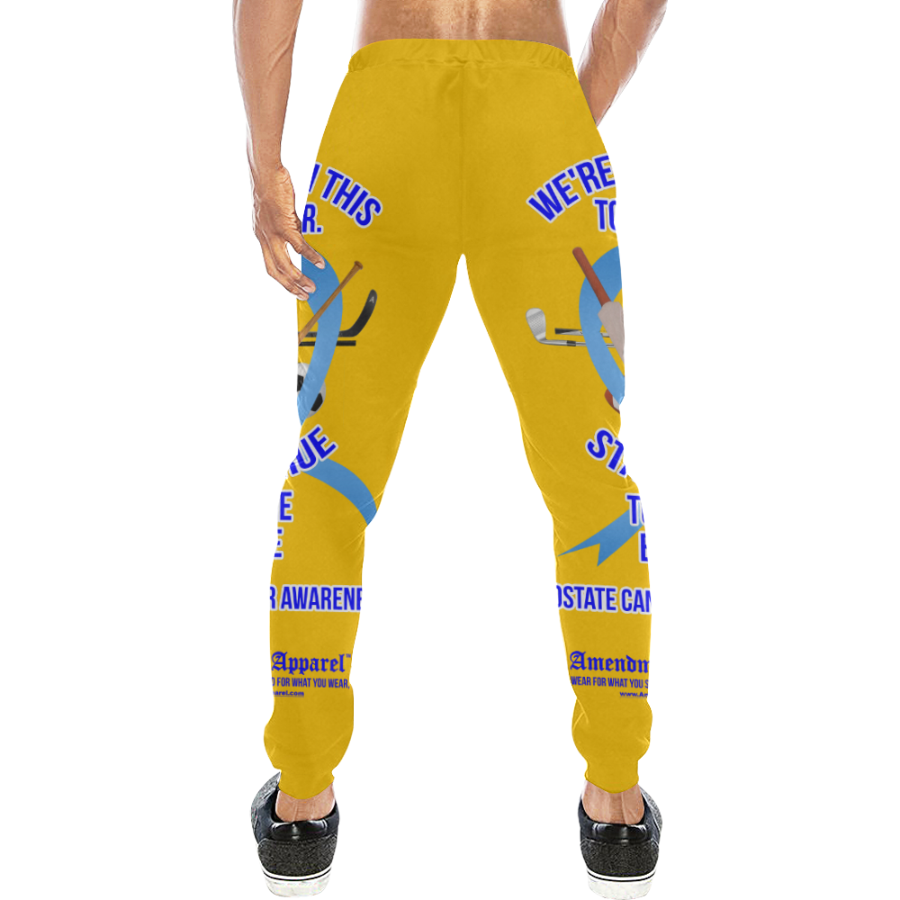 Prostate-Cancer-Awareness Men's All Over Print Sweatpants (Model L11)