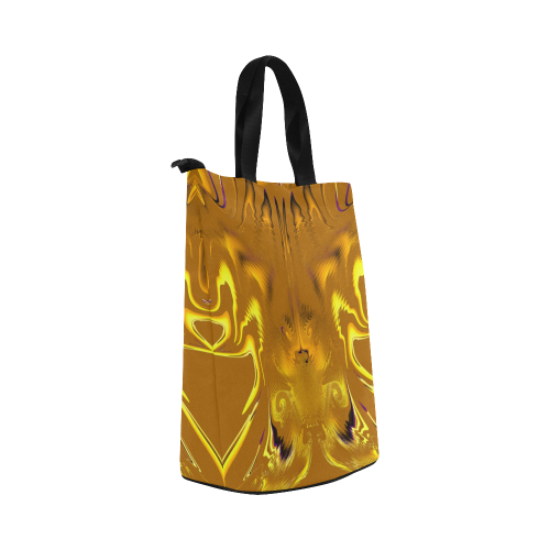 Winged Fractality Nylon Lunch Tote Bag (Model 1670)