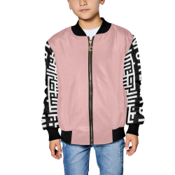 M1 Kids' All Over Print Bomber Jacket (Model H40)