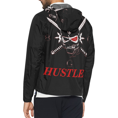 Hustler Killa Ninja Unisex All Over Print Windbreaker (Model H23)