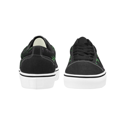 Leafzzz #12 Men's Low Top Skateboarding Shoes (Model E001-2)