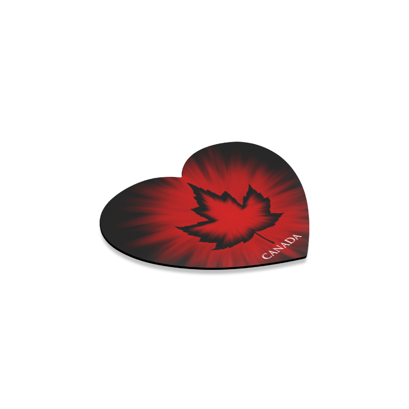 Canada Souvenir Coasters Cool Black Heart Coaster