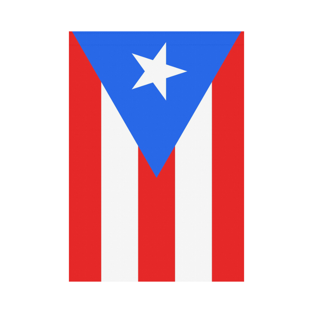 Puerto Rico Flag Garden Flag 28''x40'' （Without Flagpole）