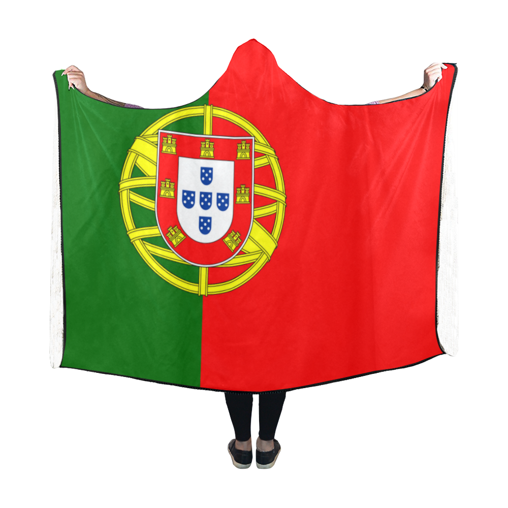 PORTUGAL Hooded Blanket 60''x50''