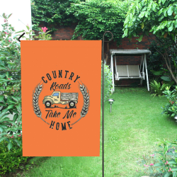 Country Roads Take Me Home Garden Flag 28''x40'' （Without Flagpole）