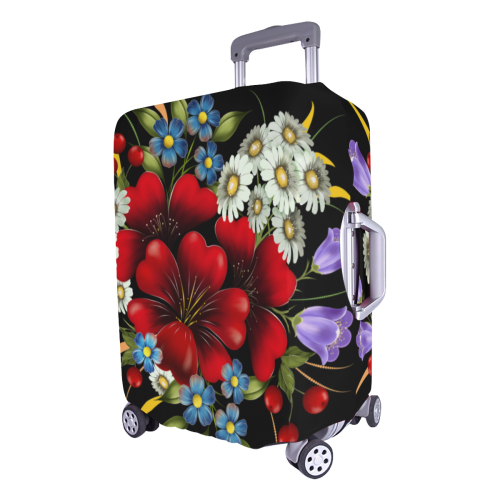 Bouquet Of Flowers Luggage Cover/Large 26"-28"