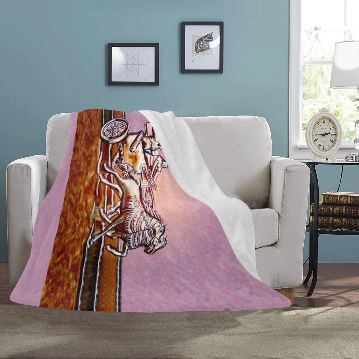 Queen Shamiram (Semiramis) Ultra-Soft Micro Fleece Blanket 50"x60"