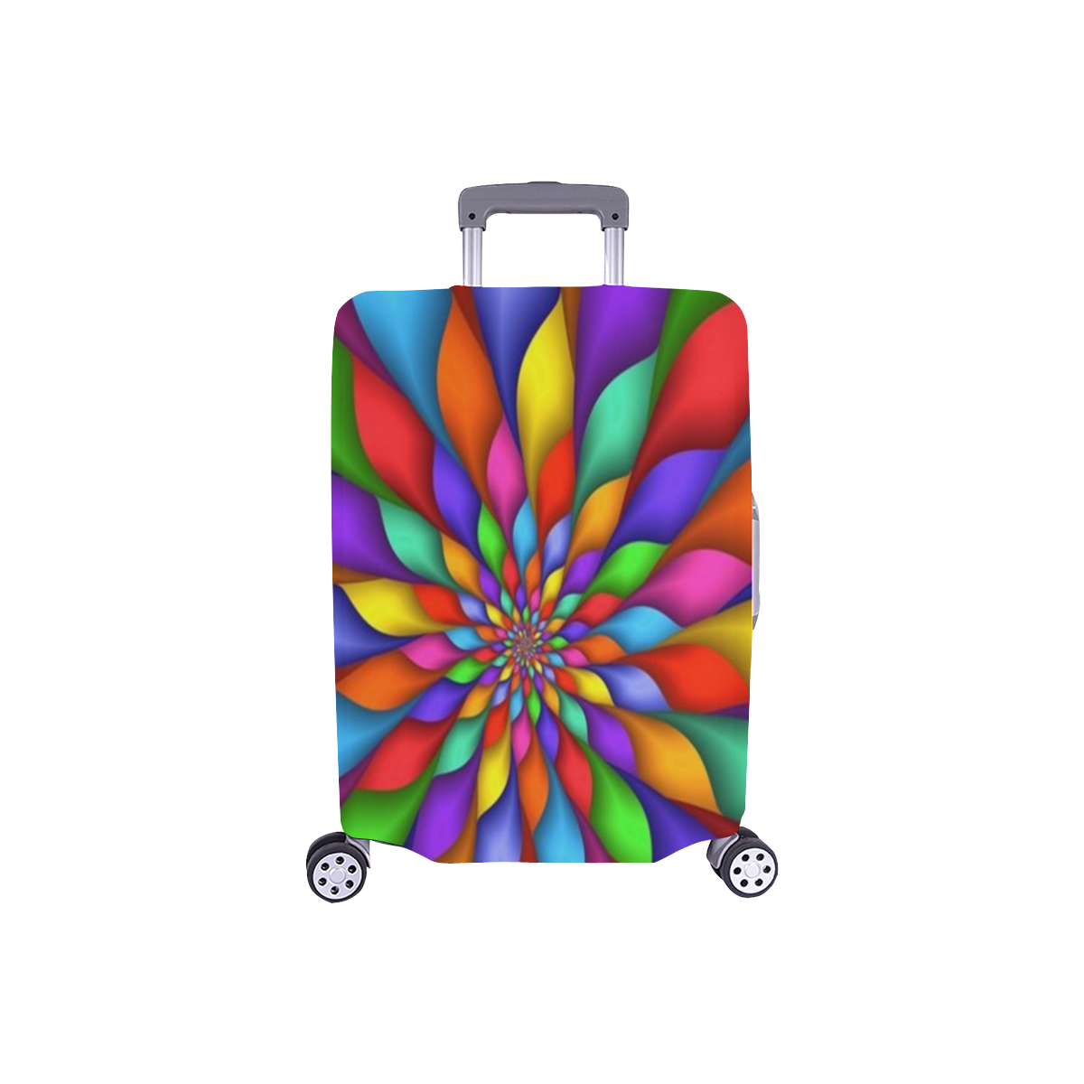 RAINBOW SKITTLES Luggage Cover/Small 18"-21"