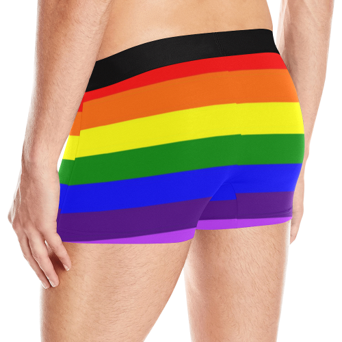 Rainbow Flag (Gay Pride - LGBTQIA+) Men's All Over Print Boxer Briefs (Model L10)