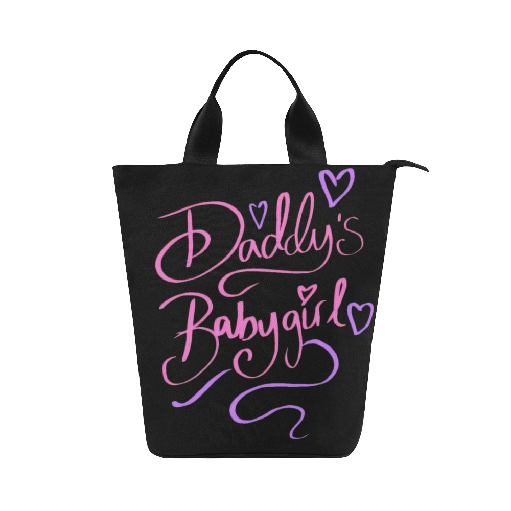 Daddy's Babygirl Nylon Lunch Tote Bag (Model 1670)
