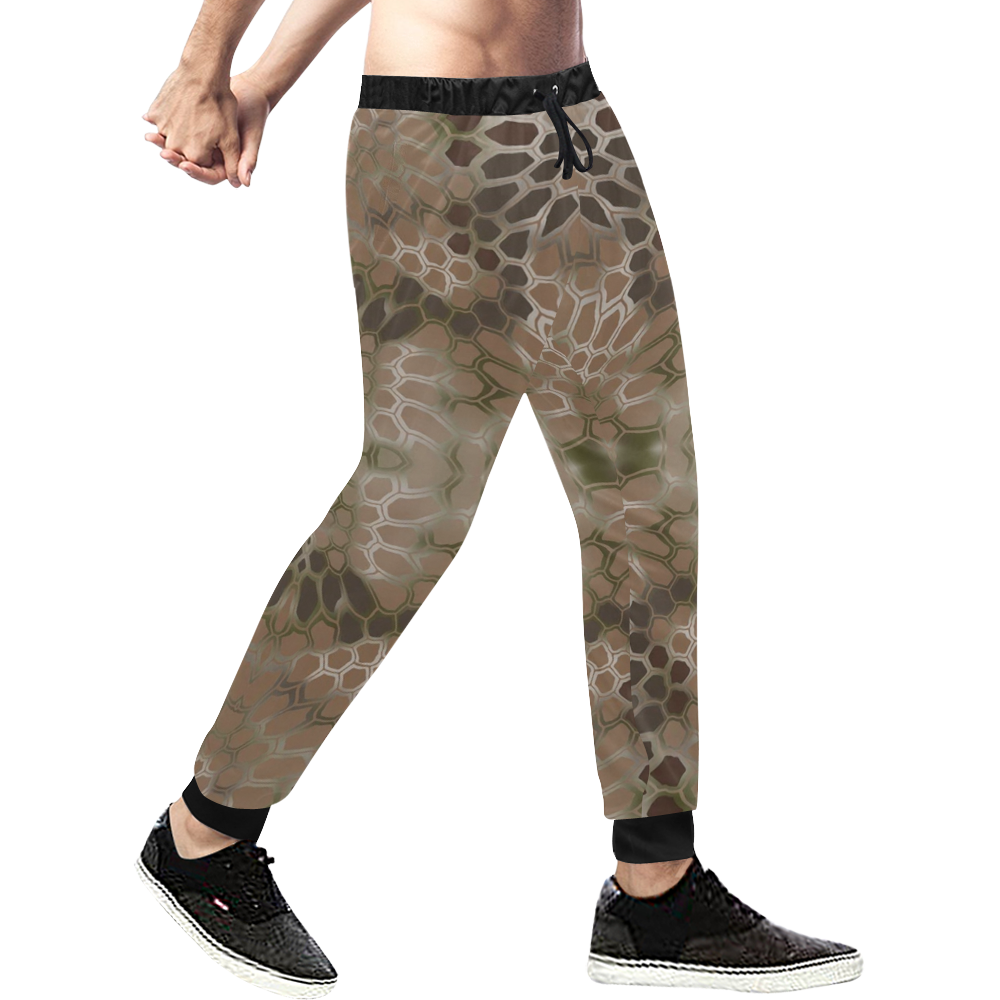 camo Men's All Over Print Sweatpants (Model L11)