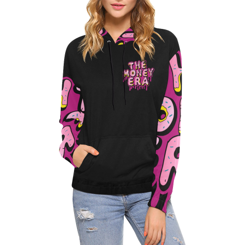 copy All Over Print Hoodie for Women (USA Size) (Model H13)