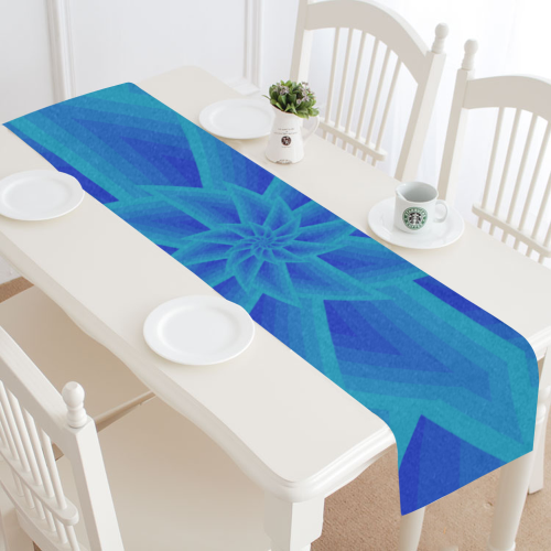 Royal blue sea star Table Runner 14x72 inch