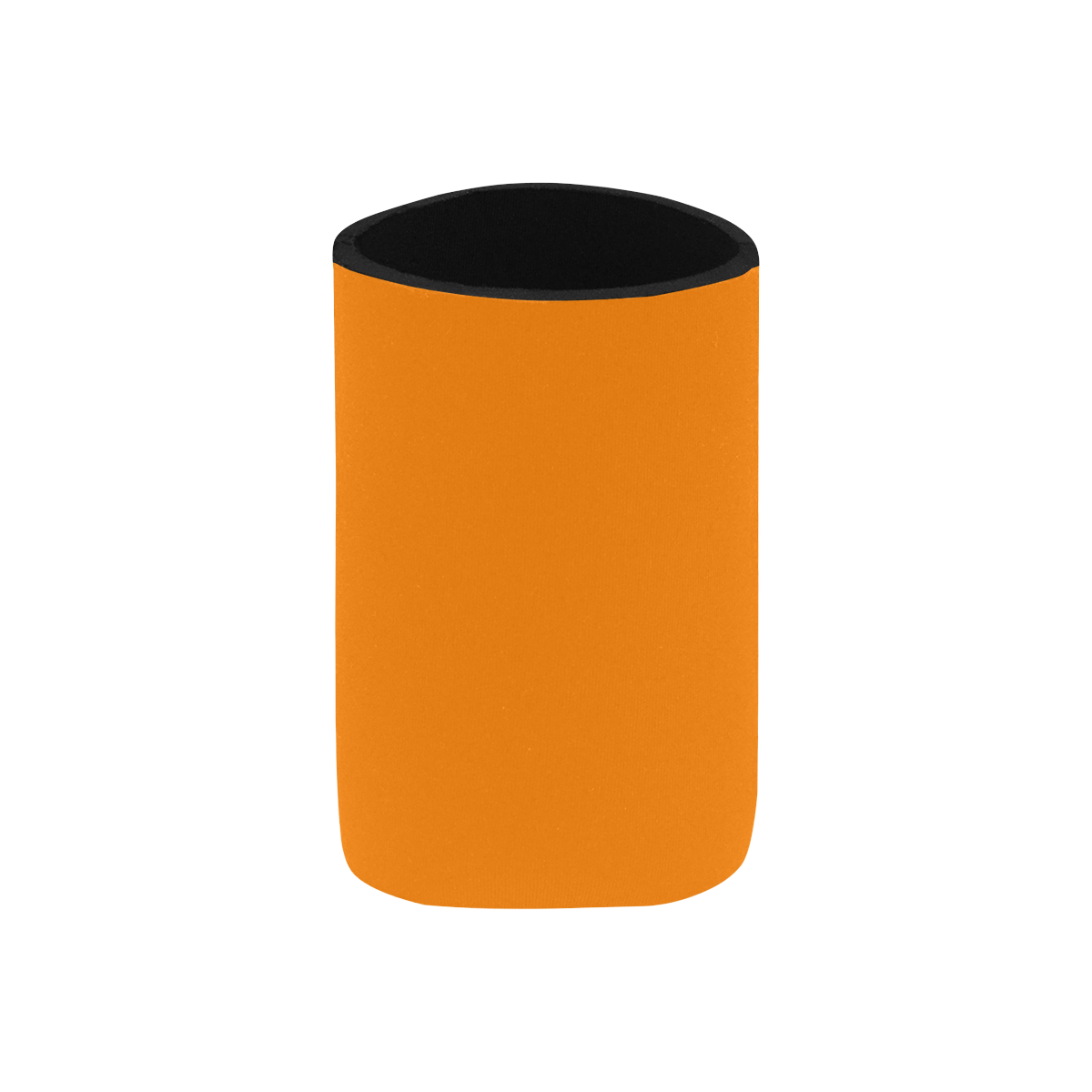 color UT orange Neoprene Can Cooler 4" x 2.7" dia.