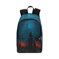 Woke Night Sky Fabric Backpack for Adult (Model 1659)