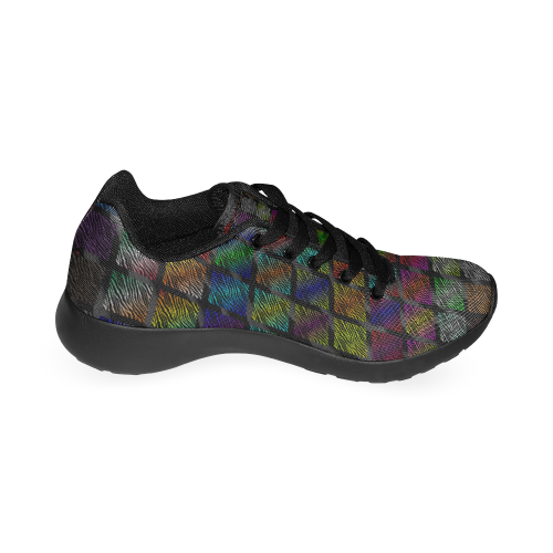 Ripped SpaceTime Stripes Collection Kid's Running Shoes (Model 020)