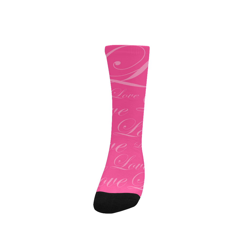 PinkLove Women's Custom Socks