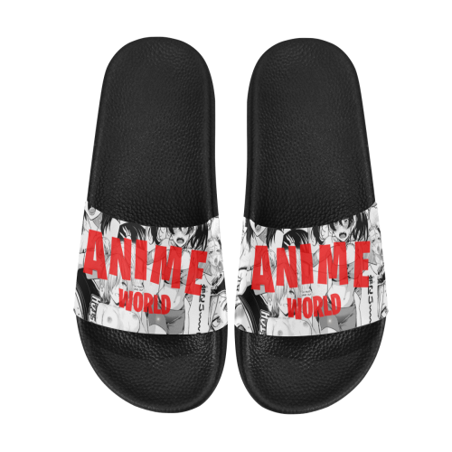Anime world Men's Slide Sandals (Model 057)
