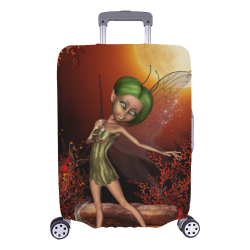 Cute little fairy Luggage Cover/Large 26"-28"