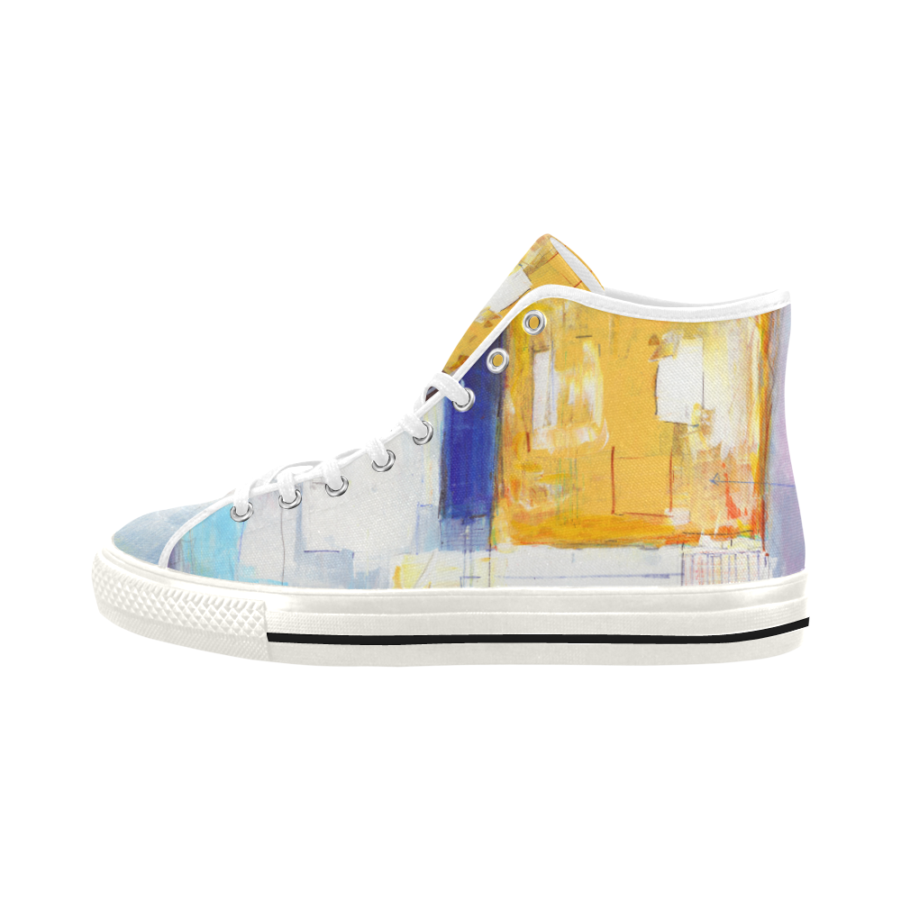 Stacked I yellow Vancouver H Men's Canvas Shoes (1013-1)