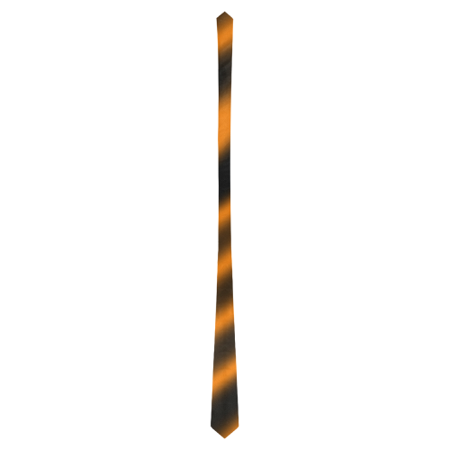 Gold Stripes Classic Necktie (Two Sides)