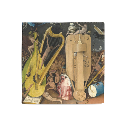Hieronymus Bosch-The Garden of Earthly Delights (m Women's Leather Wallet (Model 1611)