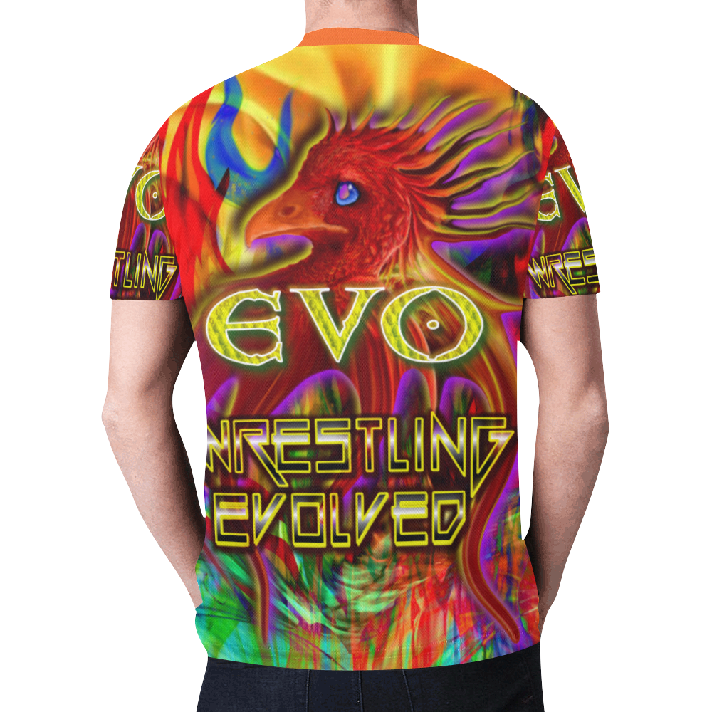 Anthony Barr - EVO Wrestling Evolved - By TheONE Savior @ ImpossABLE Endeavors New All Over Print T-shirt for Men (Model T45)