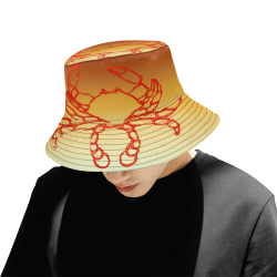 NEON CRABZ All Over Print Bucket Hat for Men