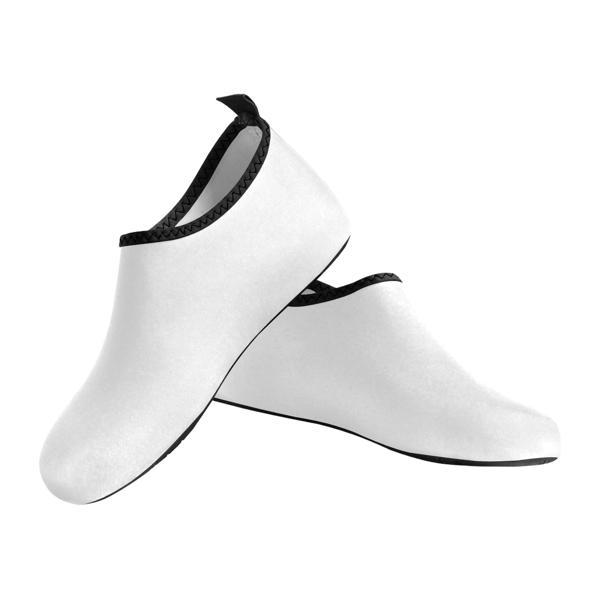 color white Kids' Slip-On Water Shoes (Model 056)