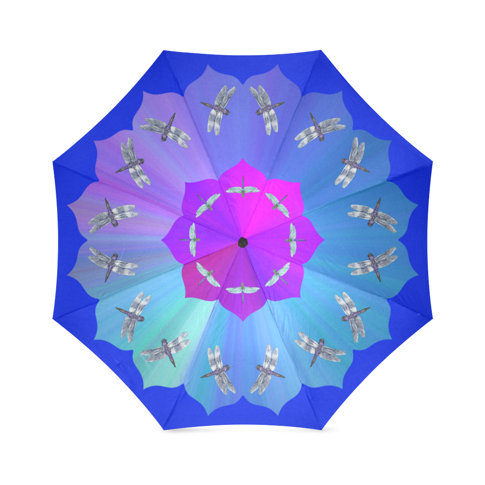 dragonfly_dance Foldable Umbrella (Model U01)