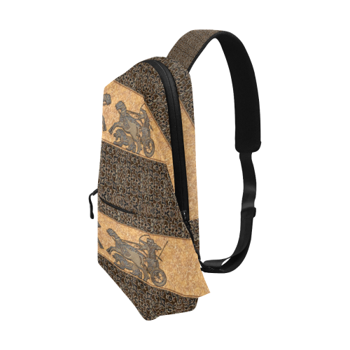 Assyrian Warriors Chest Bag (Model 1678)