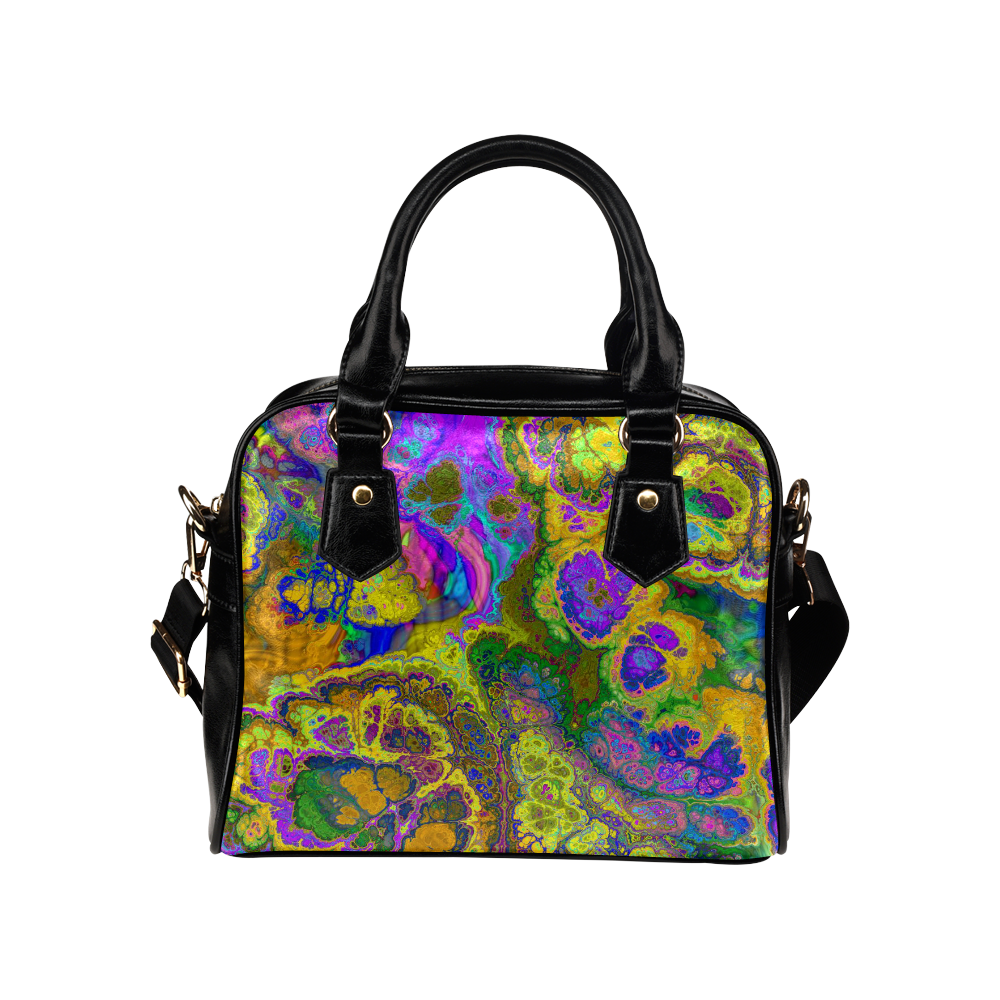 wonderful fractal 3183 by JamColors Shoulder Handbag (Model 1634)