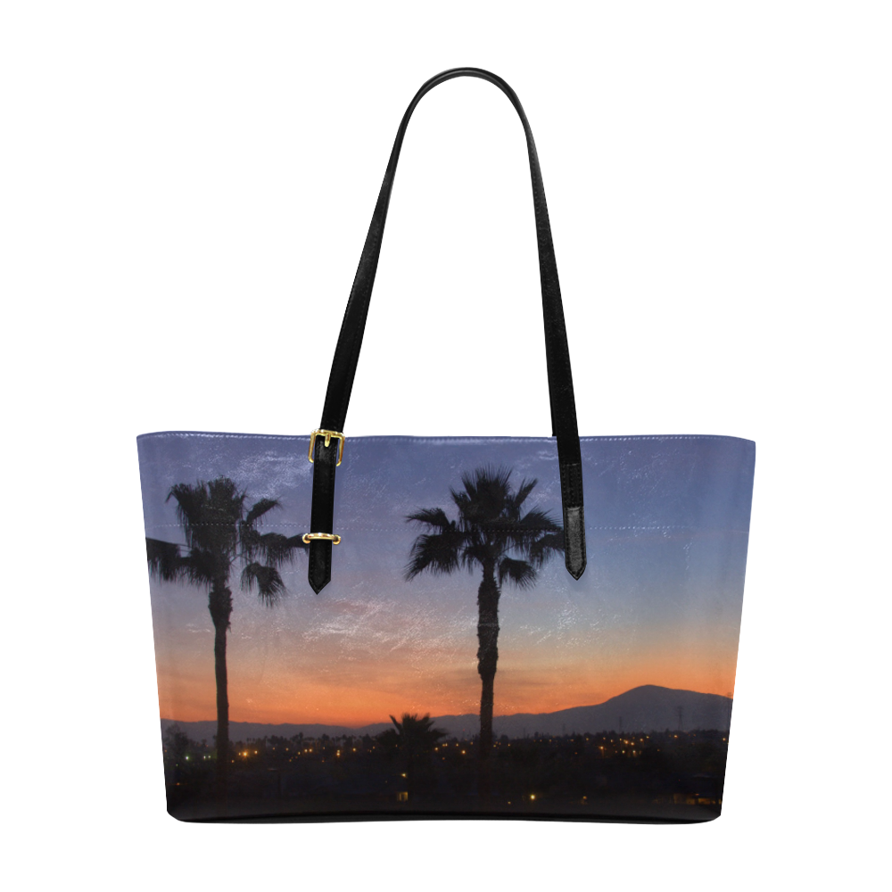 California Dreamin' Euramerican Tote Bag/Large (Model 1656)